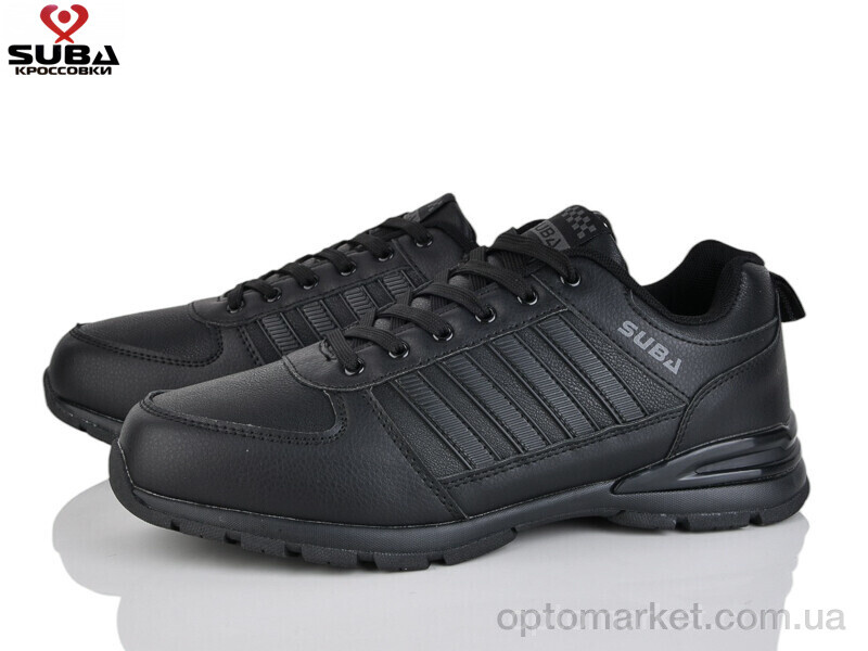 Купить Кросівки чоловічі A7742-01 піна Suba чорний, фото 1