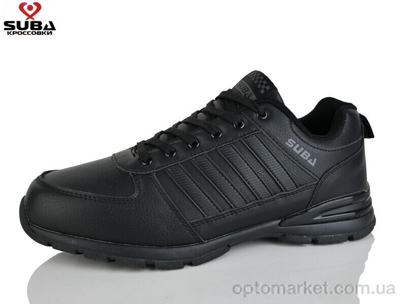 Купить Кросівки чоловічі A7742-1 піна Suba чорний, фото 1