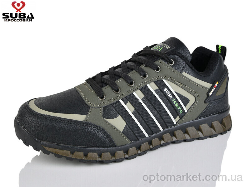 Купить Кросівки чоловічі A7743-9 піна Suba чорний, фото 1