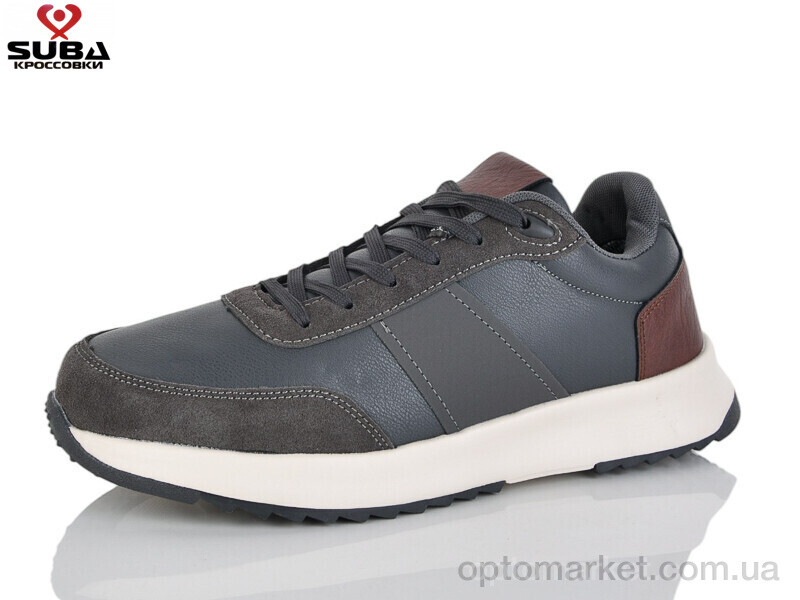 Купить Кросівки чоловічі A7747-4 піна Suba сірий, фото 1