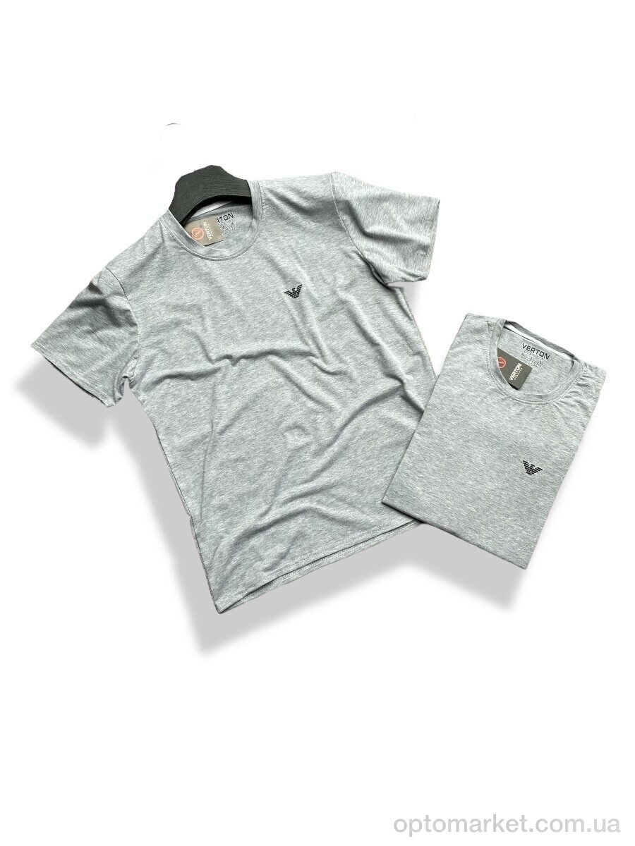 Купить Футболка чоловічі A7 A.mani сірий, фото 2