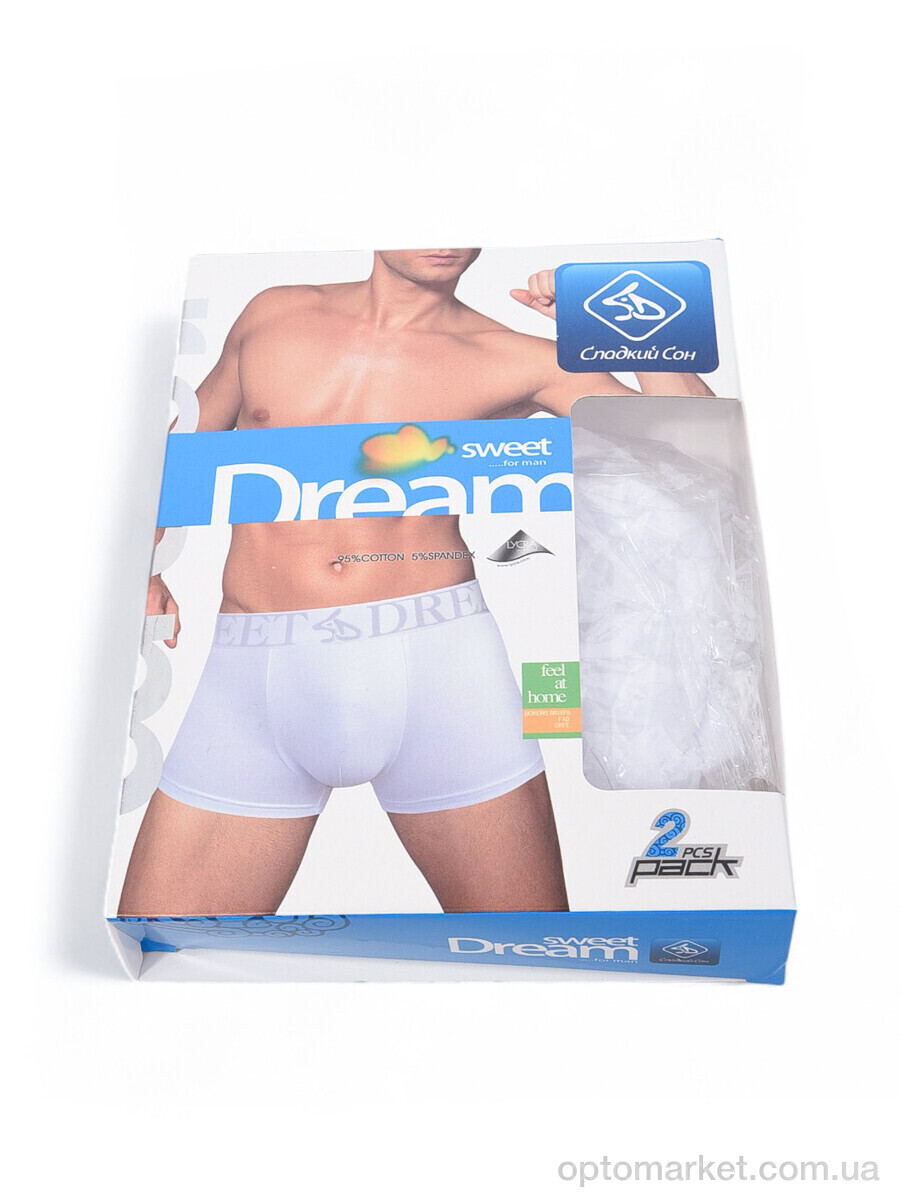Купить Трусы чоловічі A800 white (08792) Sweet Dream білий, фото 3