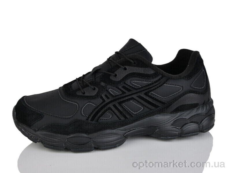 Купить Кросівки чоловічі A8007-1 Run Life чорний, фото 1