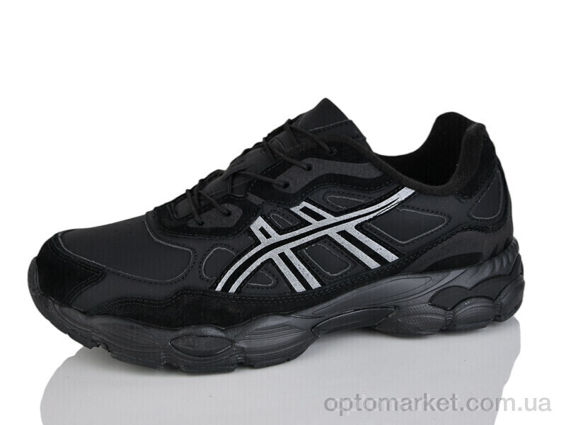 Купить Кросівки чоловічі A8007-3 Run Life чорний, фото 1