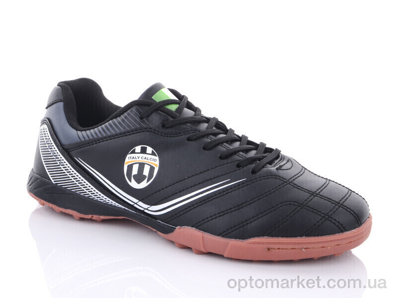 Купить Футбольне взуття чоловічі A8009-9S Demax чорний, фото 1