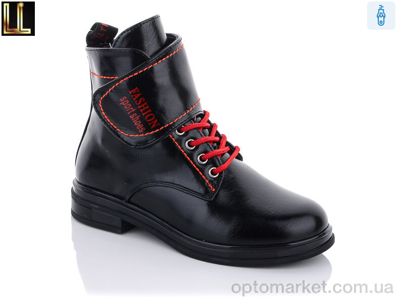 Купить Черевики дитячі A801-4 Lilin shoes чорний, фото 1