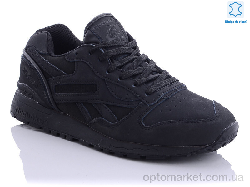 Купить Кросівки чоловічі A8010-4 R.ebok чорний, фото 2
