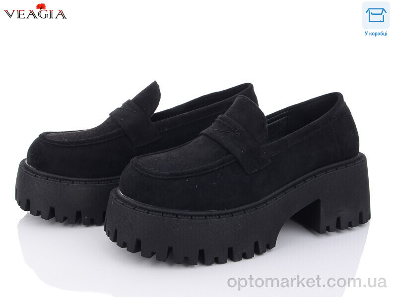 Купить Туфлі жіночі A8012-1 Veagia чорний, фото 1