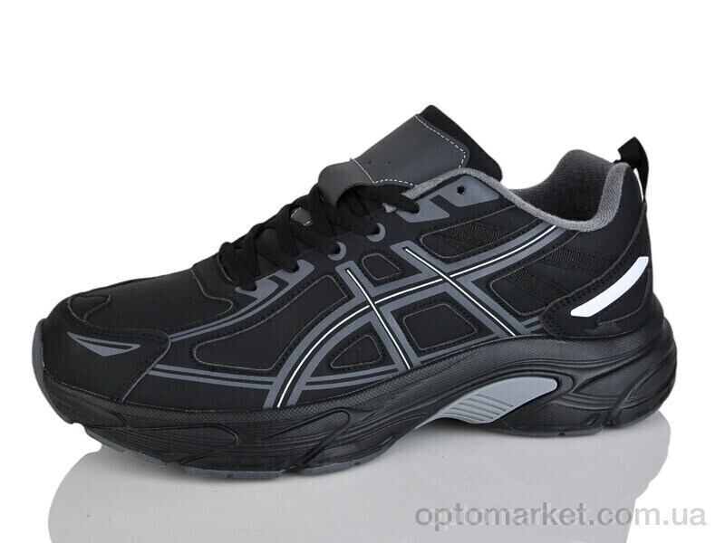 Купить Кросівки чоловічі A8013-1 Run Life чорний, фото 1