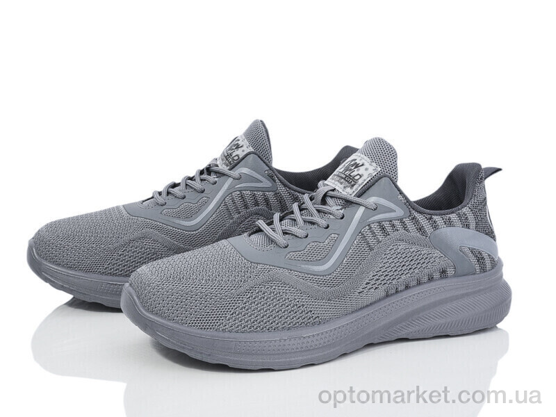 Купить Кросівки чоловічі A802-2 Ok Shoes сірий, фото 1