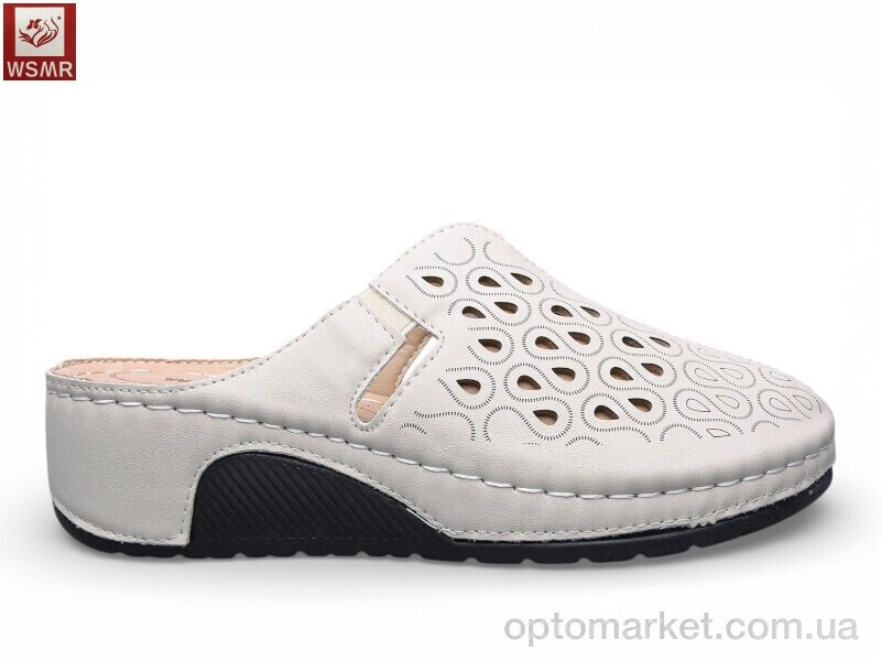 Купить Шльопанці жіночі A802-3 WSMR бежевий, фото 1