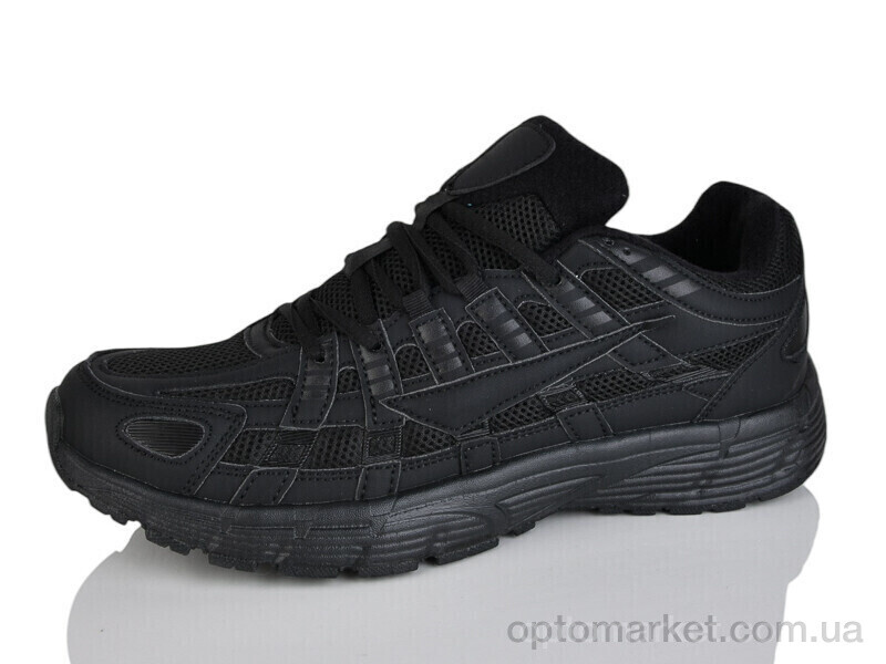 Купить Кросівки чоловічі A8026-1 Run Life чорний, фото 1