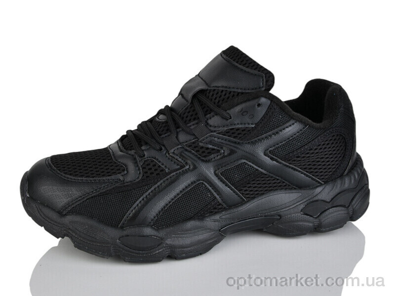 Купить Кросівки чоловічі A8030-1 Run Life чорний, фото 1