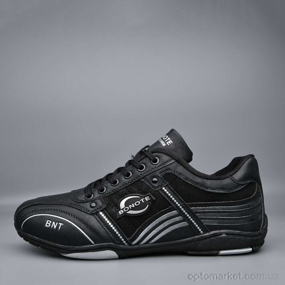 Купить Кросівки чоловічі A8059-1 Bonote чорний, фото 2