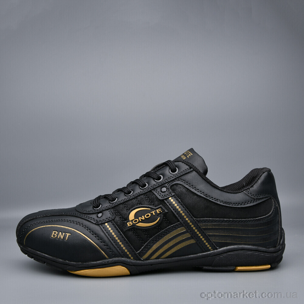 Купить Кросівки чоловічі A8059-2 Bonote чорний, фото 2