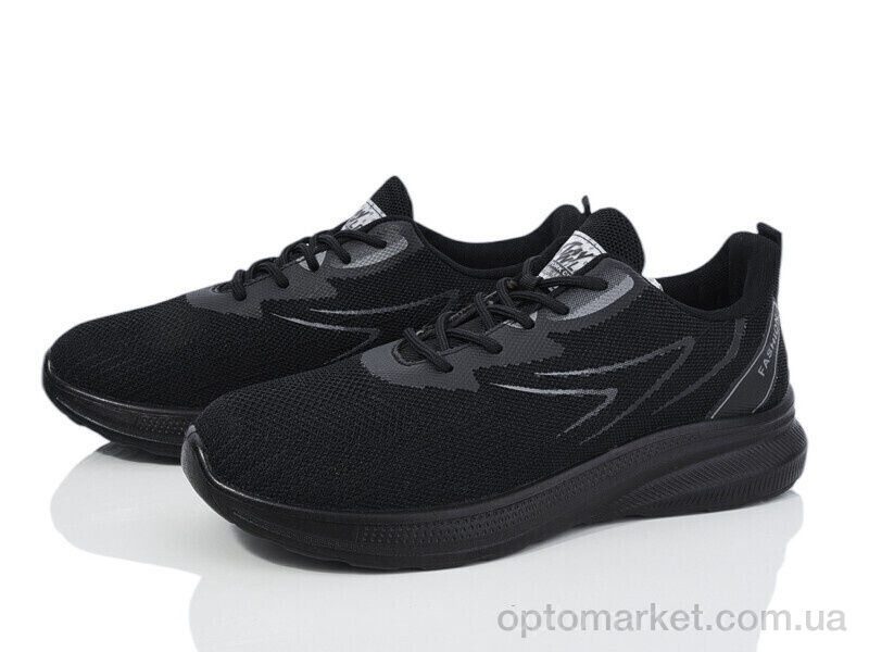Купить Кросівки чоловічі A806-1 Ok Shoes чорний, фото 1