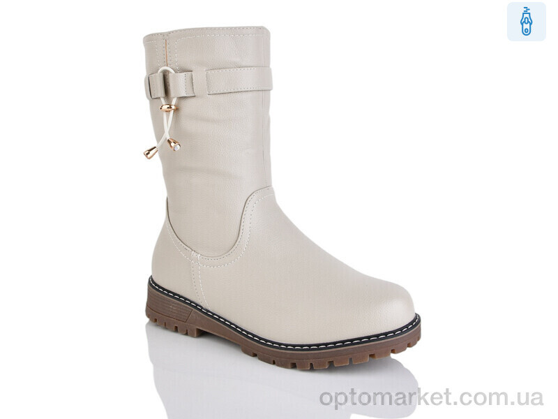 Купить Чоботи жіночі A8087-1B Belle Sofia бежевий, фото 1