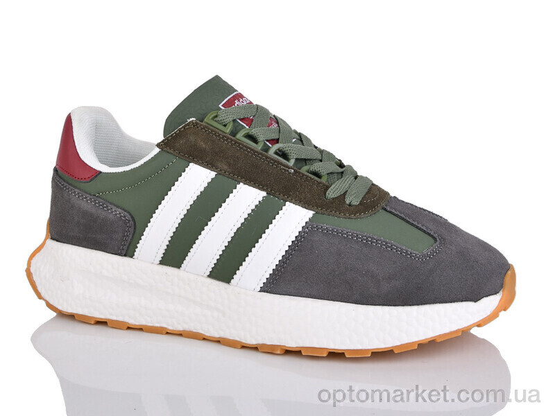 Купить Кросівки чоловічі A809-4 A.idas зелений, фото 2