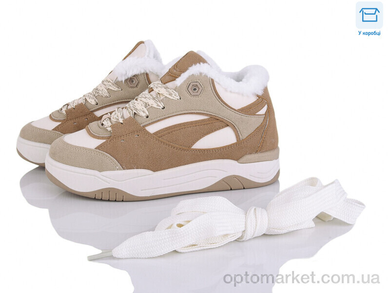 Купить Кросівки жіночі A81-1 Xifa бежевий, фото 1