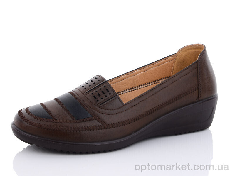 Купить Туфлі жіночі A81-7-8 Baodaogongzhu коричневий, фото 1