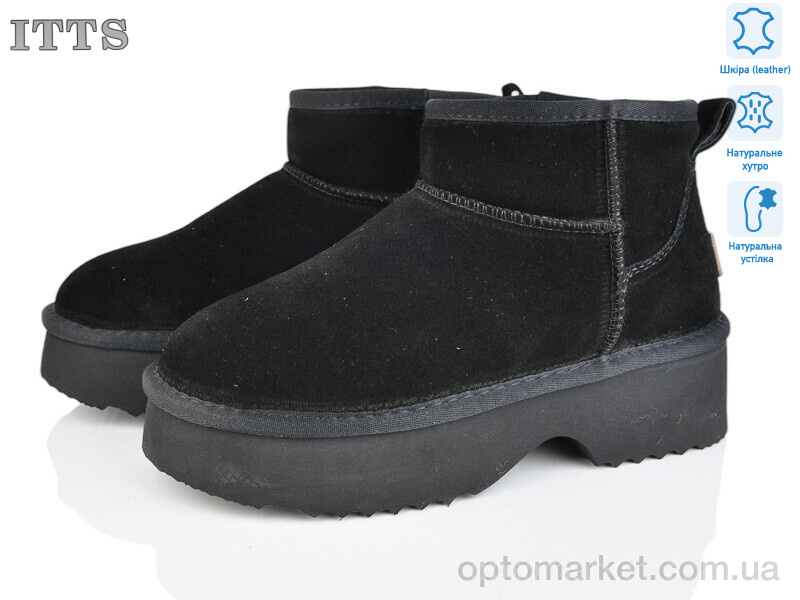 Купить Уги жіночі A821-1 ITTS чорний, фото 1