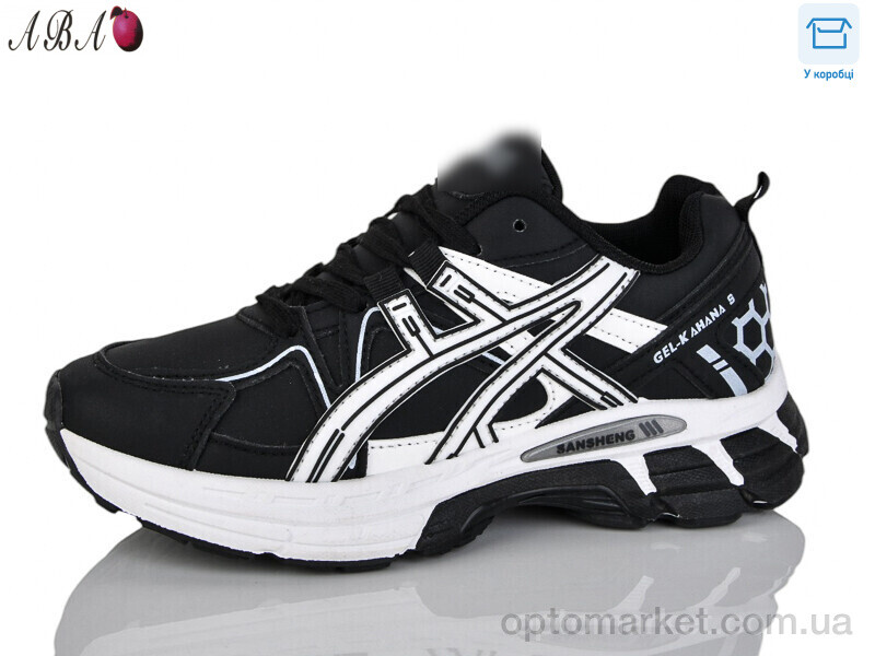 Купить Кросівки унісекс A83-2 A.ics чорний, фото 1