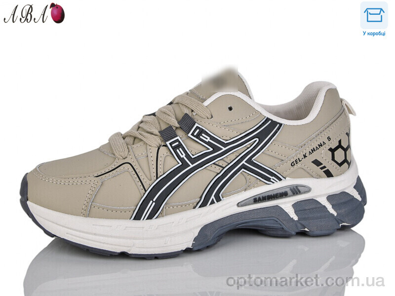 Купить Кросівки унісекс A83-3 A.ics бежевий, фото 1