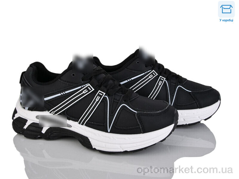 Купить Кросівки унісекс A83-9 A.ics чорний, фото 1