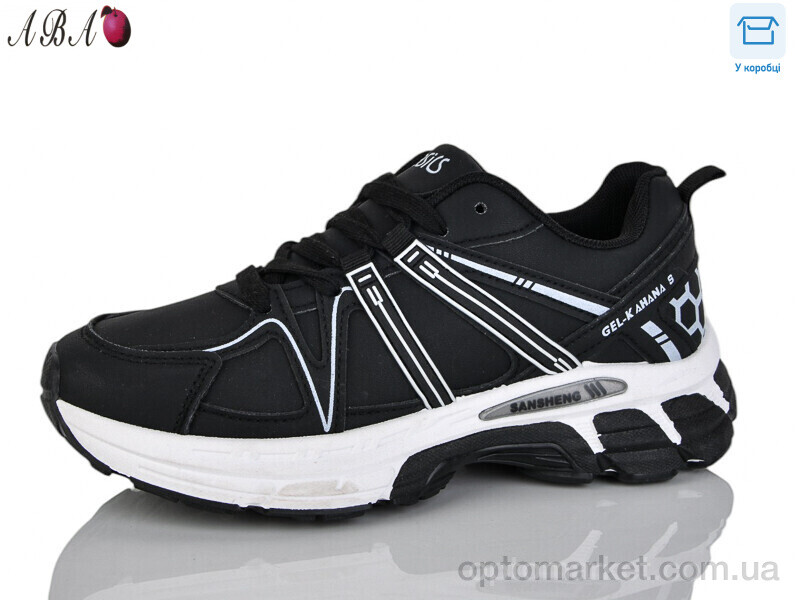 Купить Кросівки унісекс A83-9 A.ics чорний, фото 2