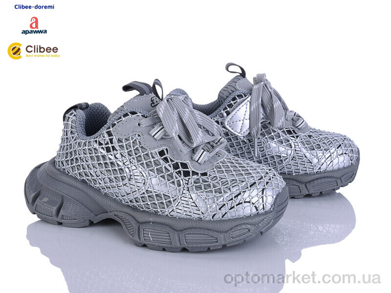 Купить Кросівки дитячі A832118-1 grey Apawwa сірий, фото 1