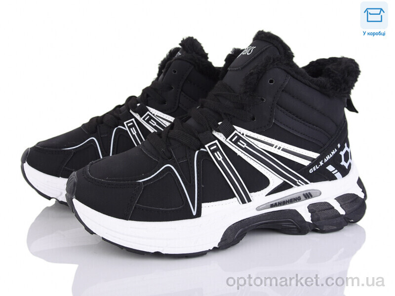 Купить Кросівки жіночі A84-13 Xifa чорний, фото 2