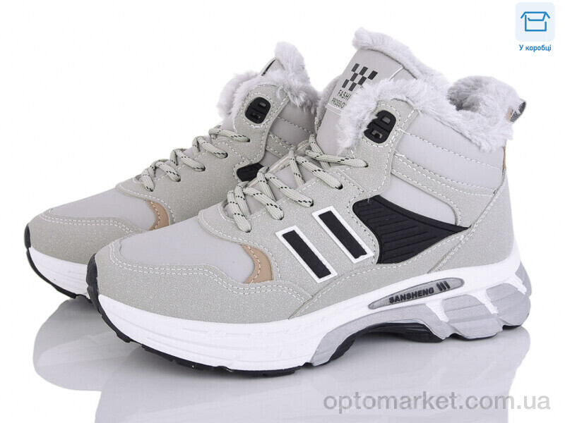 Купить Кросівки жіночі A84-18 Xifa сірий, фото 1