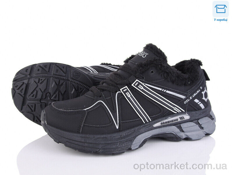 Купить Кросівки жіночі A84-4 Xifa чорний, фото 2