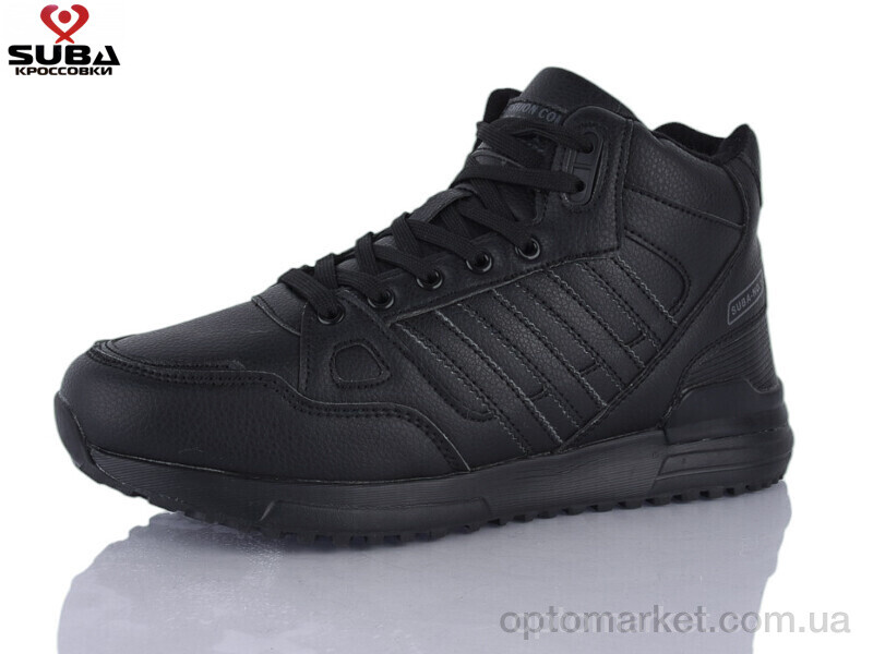 Купить Черевики чоловічі A8529-1 піна Suba чорний, фото 1