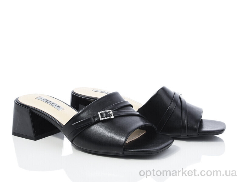 Купить Шльопанці жіночі A855-1 Loretta чорний, фото 1