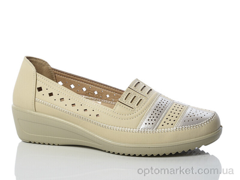 Купить Туфлі жіночі A87-12 Bao Dao Gong Zhu бежевий, фото 1