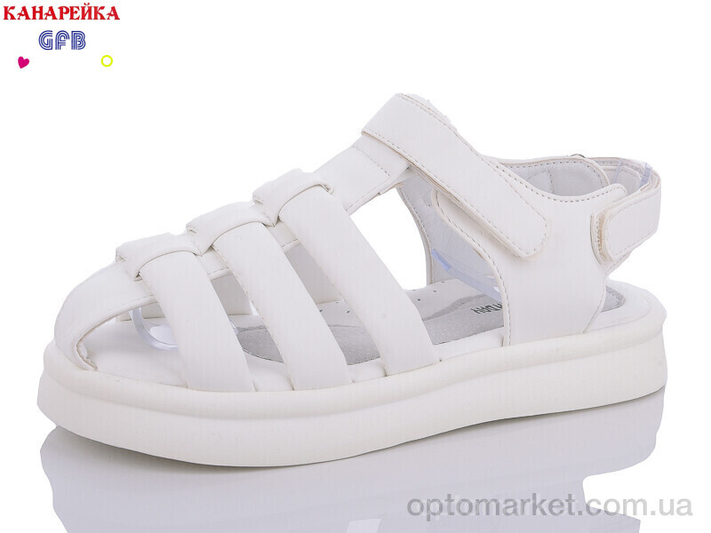 Купить Босоніжки дитячі A8716-3 GFB-Канарейка білий, фото 1