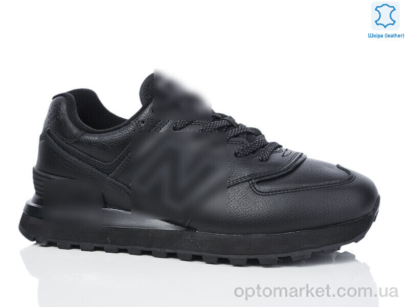 Купить Кросівки чоловічі A883-1 N.w balance чорний, фото 1