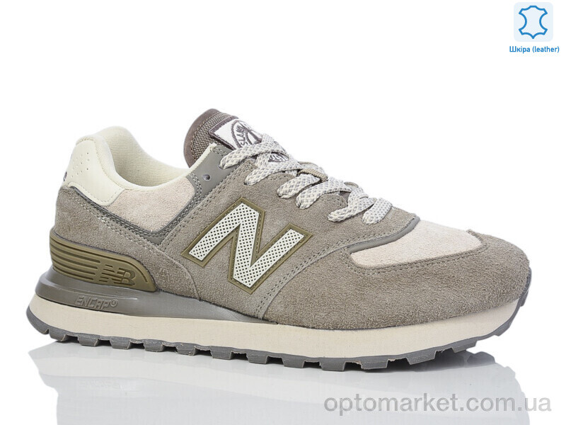 Купить Кросівки чоловічі A883-26 N.w balance сірий, фото 2