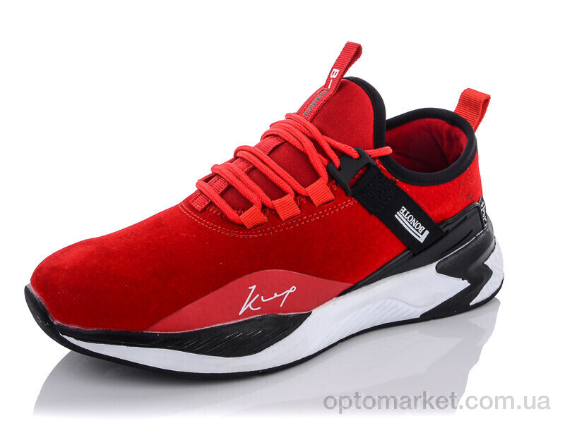 Купить Кросівки чоловічі A8888-9 Bonote червоний, фото 1