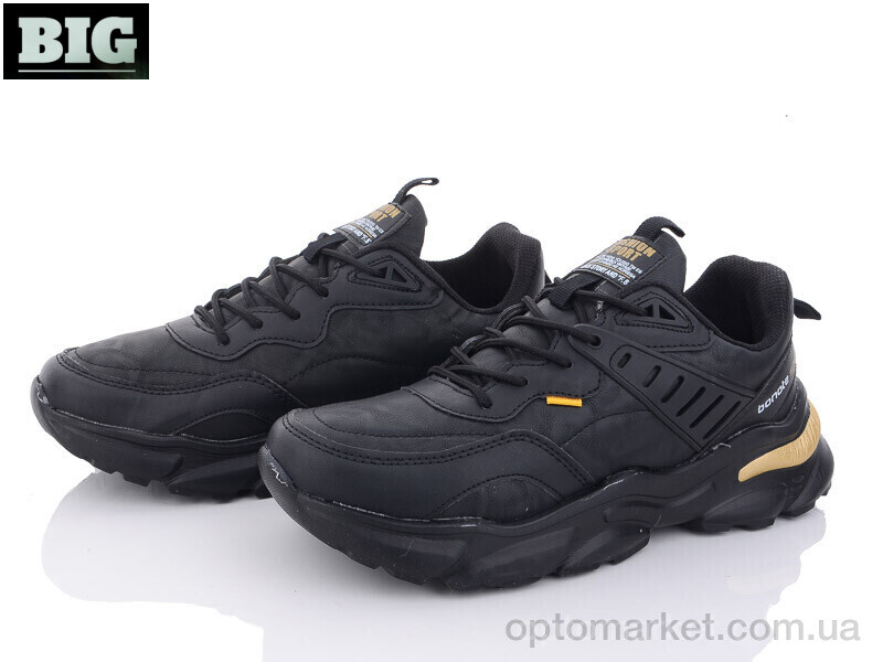 Купить Кросівки чоловічі A8922-3 Bonote чорний, фото 1