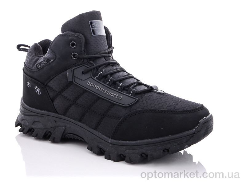 Купить Ботинки мужчины A8967-1 Bonote черный, фото 1