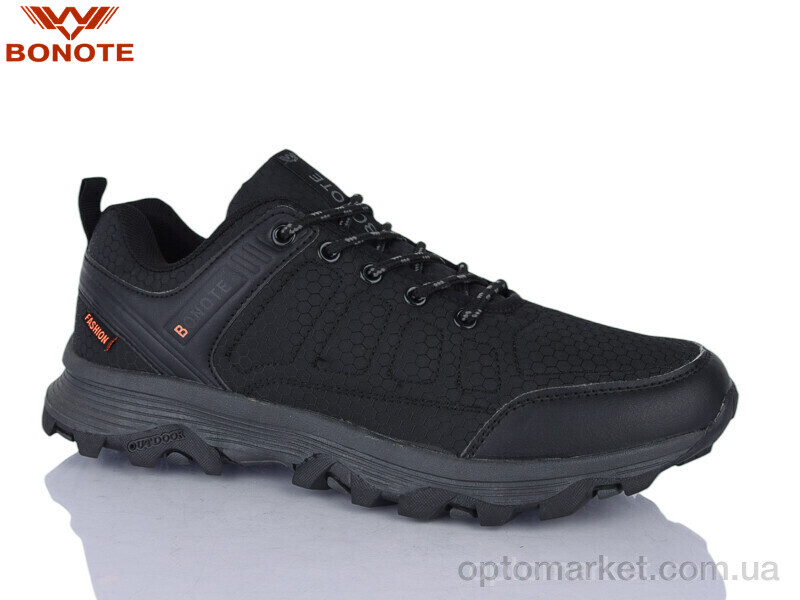 Купить Кросівки чоловічі A8992-3 Bonote чорний, фото 1