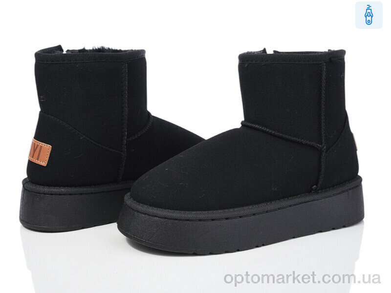 Купить Уги жіночі A90-1 YiYi чорний, фото 1