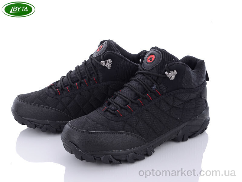 Купить Черевики чоловічі A9000-1 Bayota чорний, фото 1