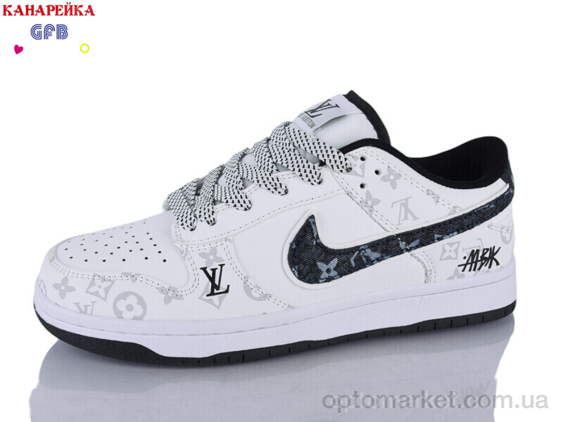 Купить Кросівки унісекс A9001-7 N.ke білий, фото 2