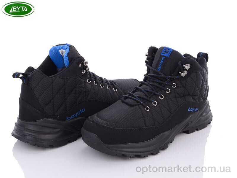 Купить Черевики чоловічі A9002-2 Bayota чорний, фото 1