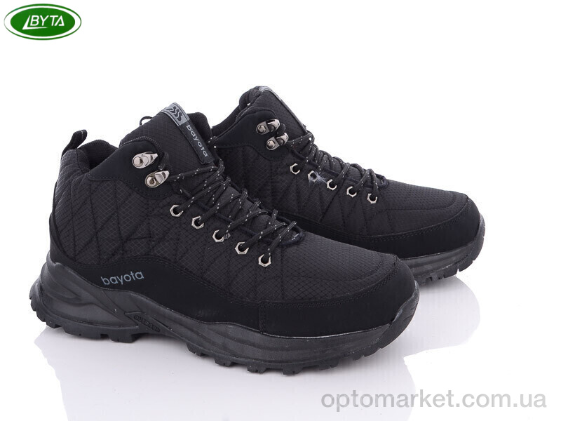 Купить Черевики чоловічі A9002-9 Bayota чорний, фото 1