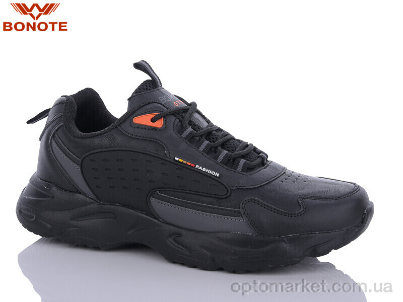 Купить Кросівки чоловічі A9030-3 Bonote чорний, фото 1