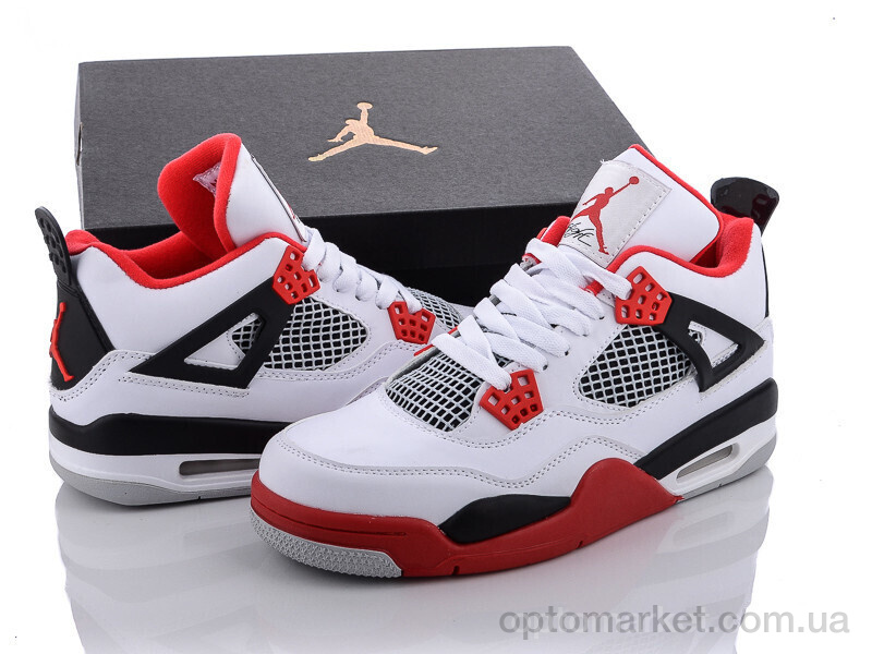 Купить Кросівки чоловічі A9035-2 ліцензія J.rdan білий, фото 2